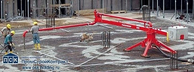 Распределительная стрела механическая круговая Putzmeister RV 10