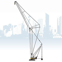 Гусеничный кран SANY SCC12500A