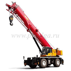 Короткобазный кран PALFINGER SANY SRC1100T