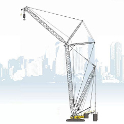 Гусеничный кран SANY SCC7500