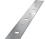 Алюминиевая рейка прижимная краевая РА1