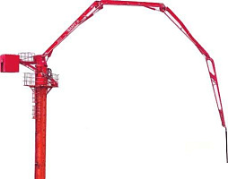 Самоподъемные бетонораспределительные стрелы