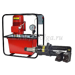 Гидравлический мобильный пресс для обжима арматуры