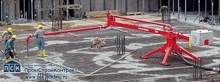 Распределительная стрела механическая круговая Putzmeister RV 13